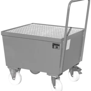 Bauer Auffangwanne fahrbar Stahl AW-F 1 - RAL 7005 Neue Kollektion