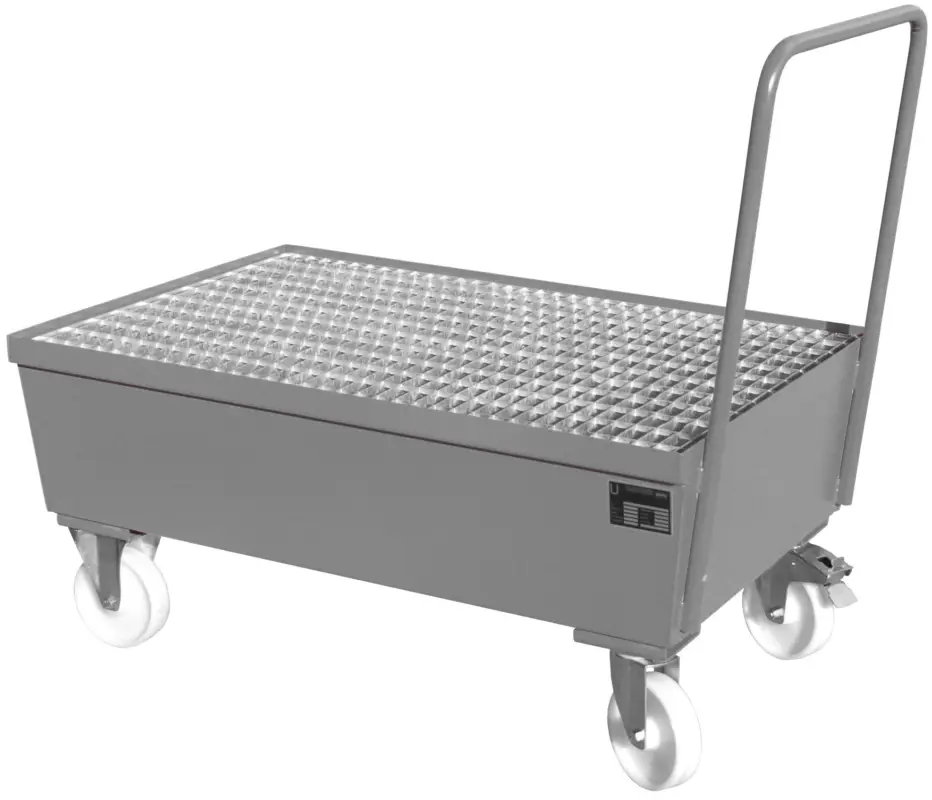 Online Kaufen Bauer Auffangwanne fahrbar Stahl AW-F 2 - RAL 7005