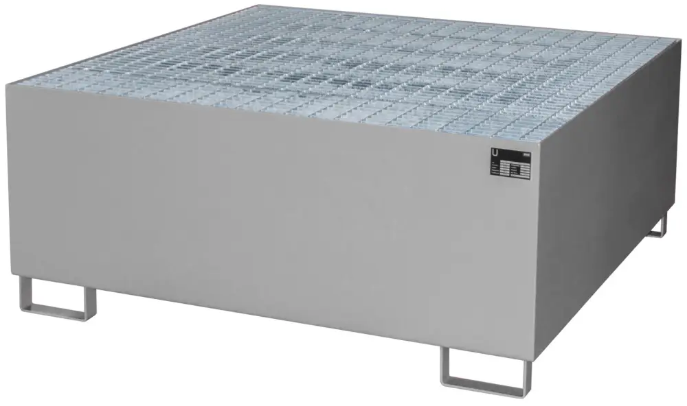 Abverkauf Bauer Auffangwanne Stahl AW 1000 - RAL 7005