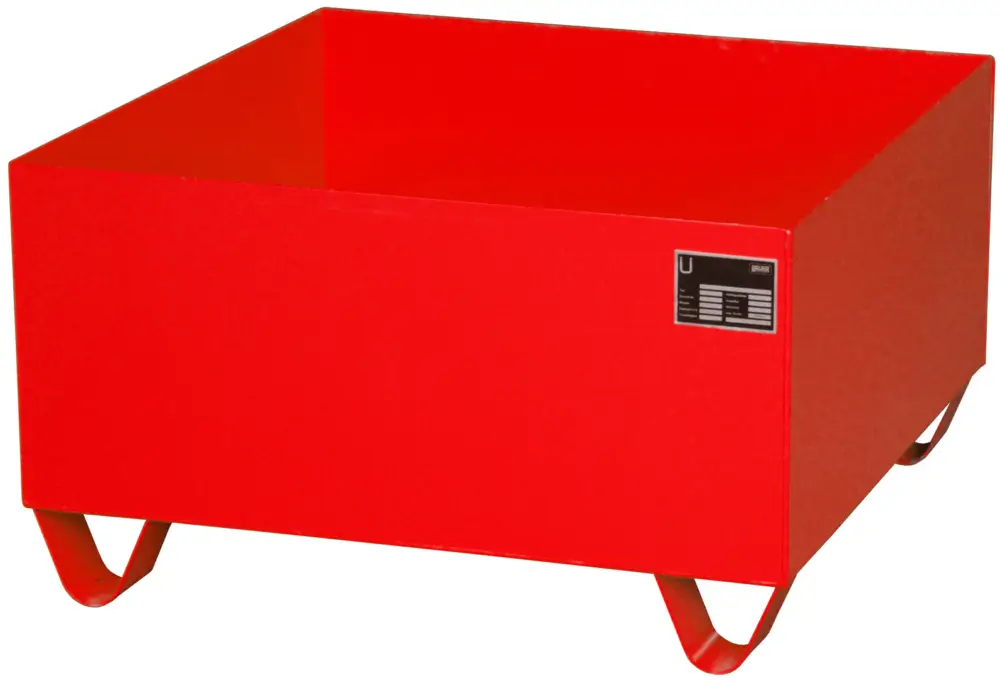 Markenware Bauer Auffangwanne Stahl Serie 2000 2001 - RAL 3000