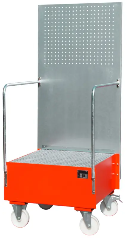 Bauer Auffangwanne fahrbar Stahl LPW 200-1 - RAL 3000 Neu