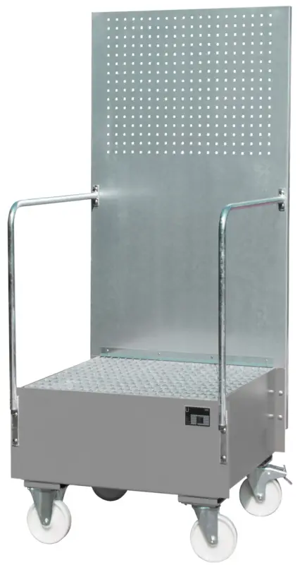 Sonderangebot Bauer Auffangwanne fahrbar Stahl LPW 200-1 - RAL 7005