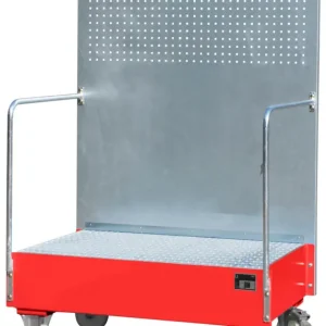 Bauer Auffangwanne fahrbar Stahl LPW 200-2 - RAL 3000 Sonderaktion