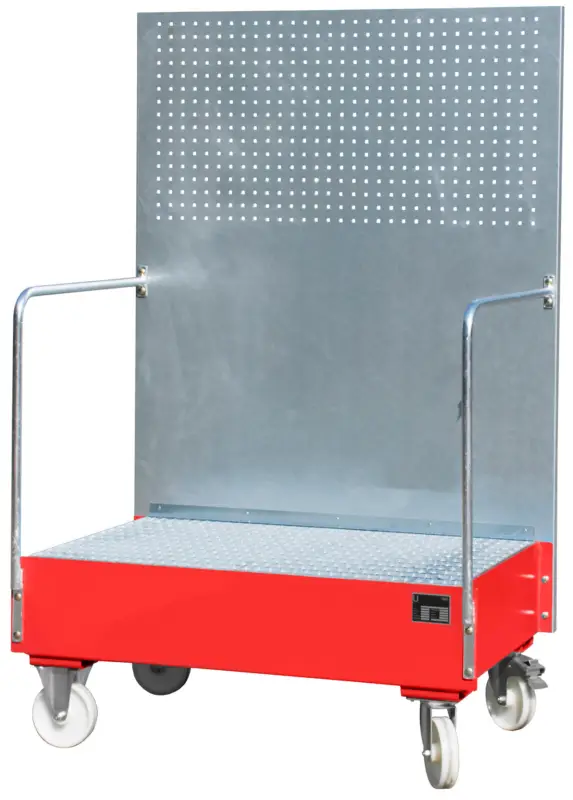 Bauer Auffangwanne fahrbar Stahl LPW 200-2 - RAL 3000 Sonderaktion