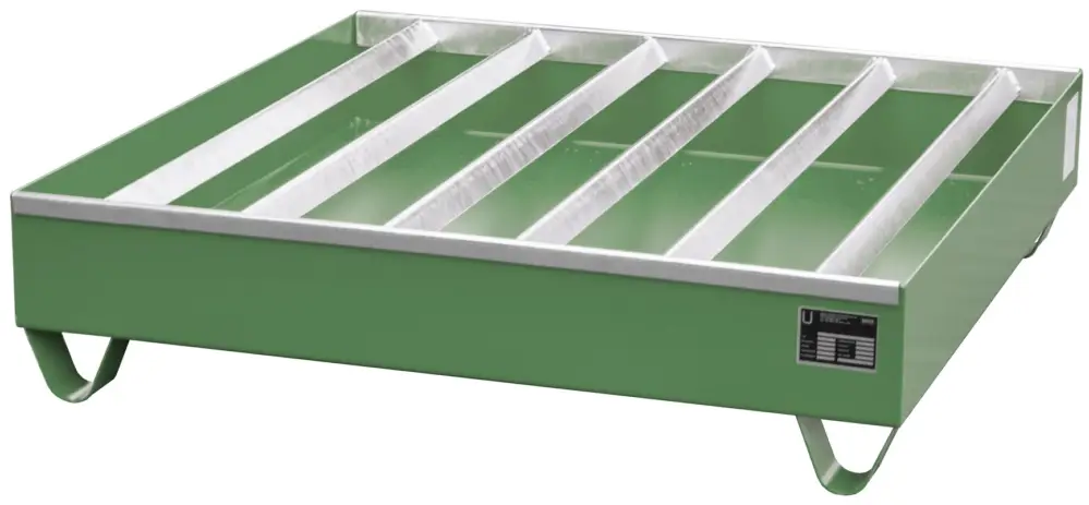 Bauer Auffangwanne Stahl PW 200-4 - RAL 6011 Aktuell