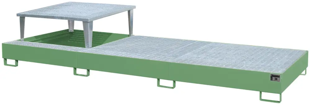 Bauer Auffangwanne Stahl AWA 31 - RAL 6011 Neuheit