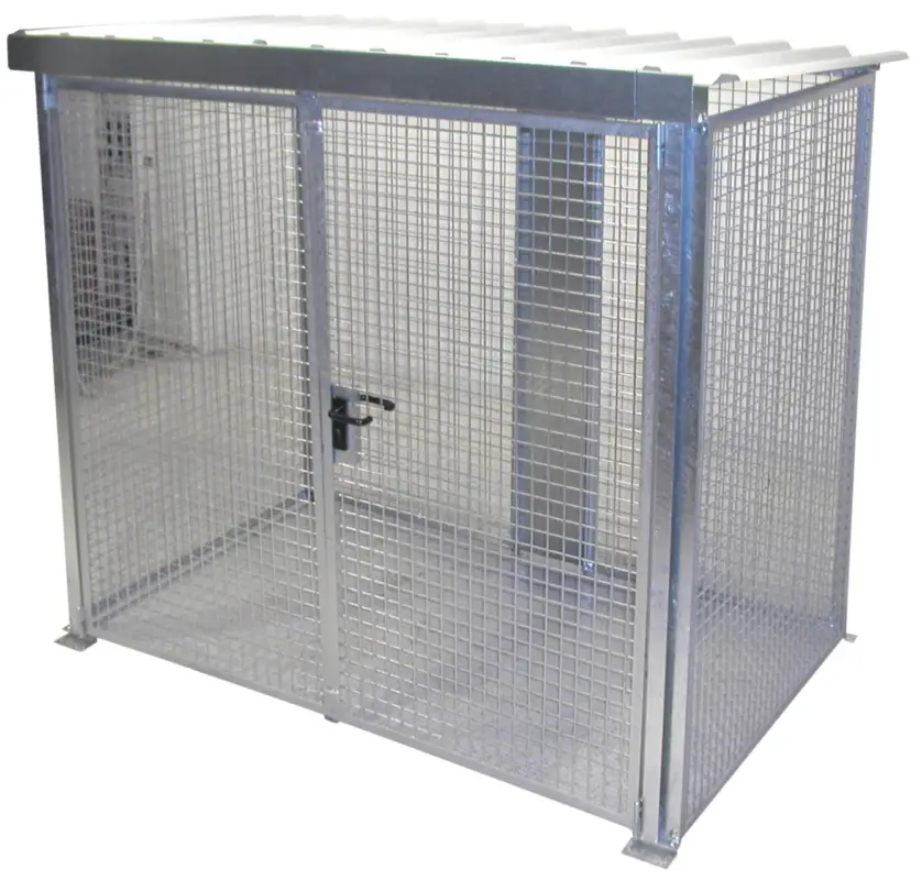 Bauer Gasflaschen-Container Stahl GFC-M3 D-DF Günstig