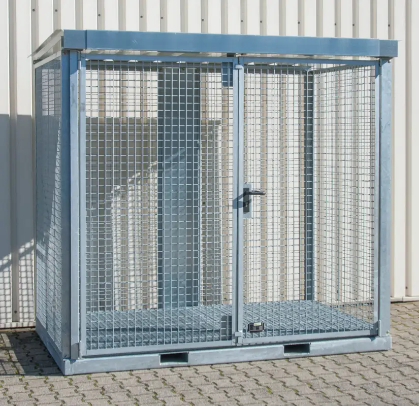 Neue Kollektion Bauer Gasflaschen-Container Stahl GFC-E G M3