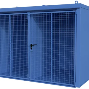Aktuell Bauer Gasflaschen-Container Stahl GFC-B W M5 - RAL 5012