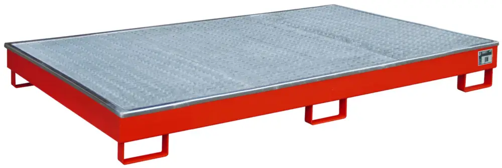 Bauer Regalwanne Stahl RW-GR 2200-1 PE - RAL 3000 Preis Gesenkt