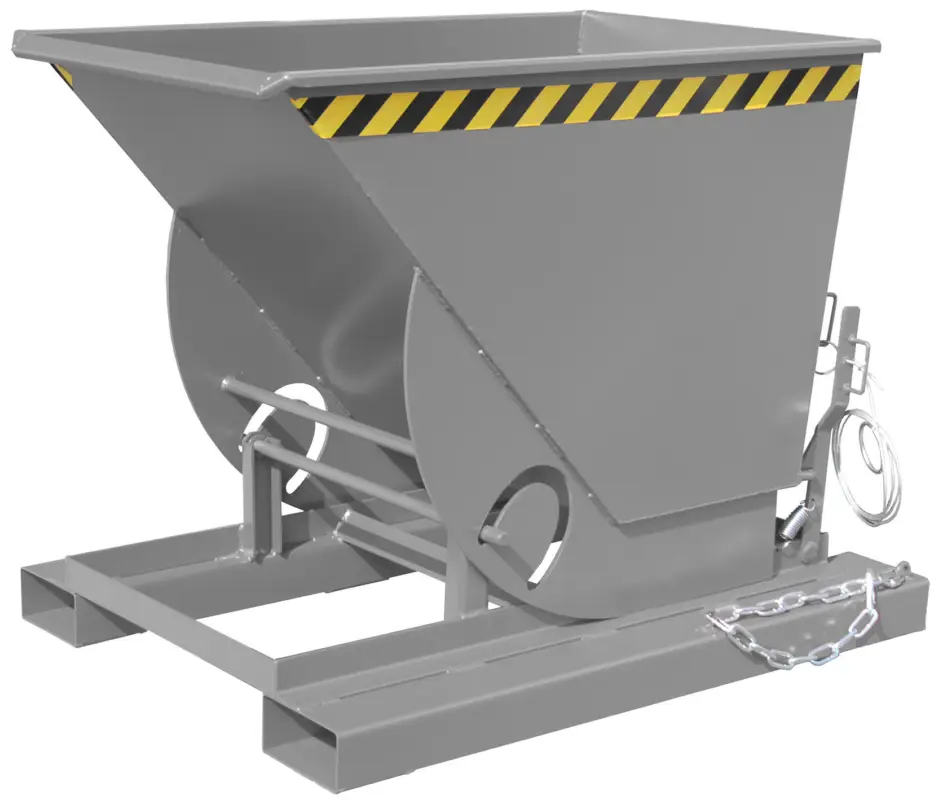 Echt Bauer Abrollkipper AK-50 - RAL 7005