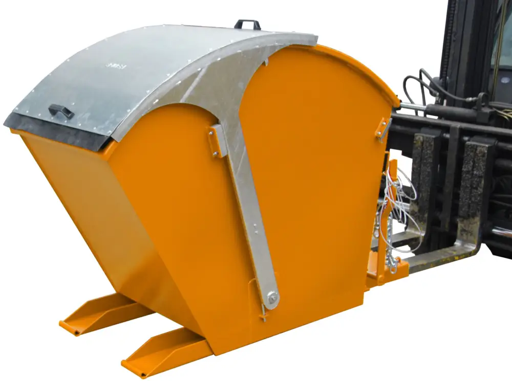 Super-Preis Bauer Kipptonne RD-750 - RAL 2000