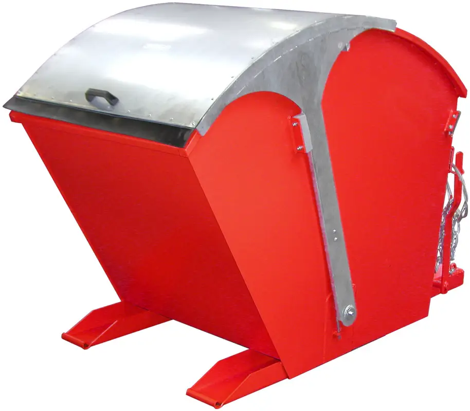 Bauer Kipptonne RD-1000 - RAL 3000 Rabatt