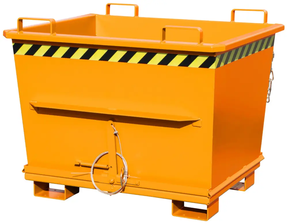 Bauer Klappbodenbehälter BKB-700 - RAL 2000 Abverkauf