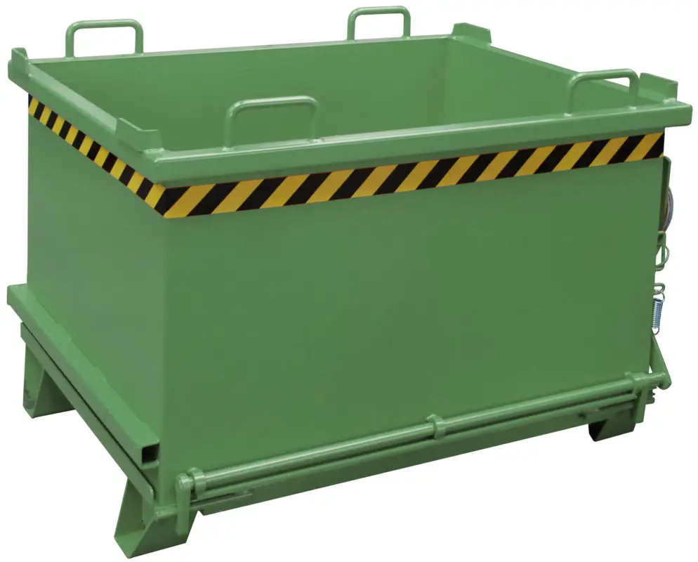 Abverkauf Bauer Klappbodenbehälter SB-750 - RAL 6011