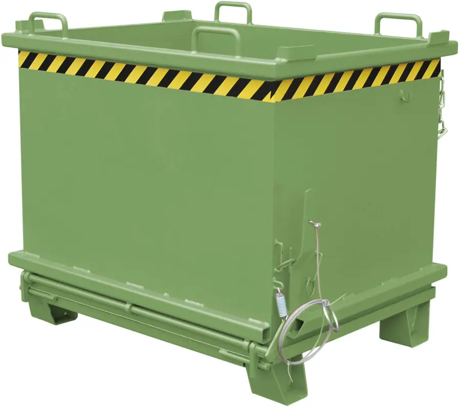 Billig Bauer Klappbodenbehälter SB-1000 - RAL 6011