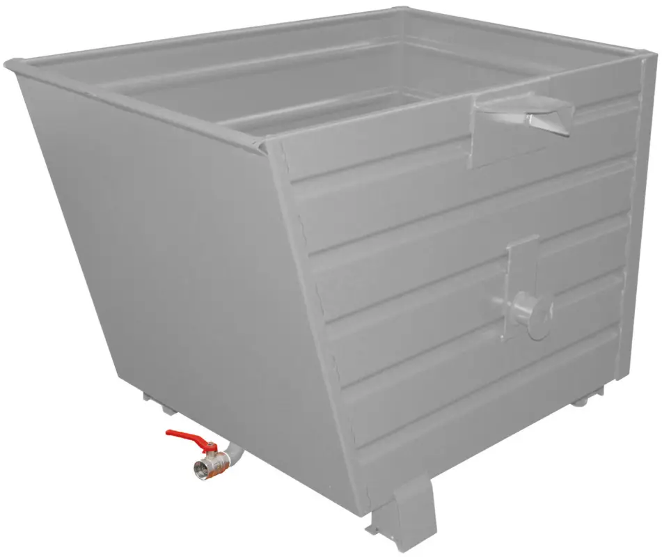 Top-Angebot Bauer Späne-Stapelkippbehälter BSL-70 - RAL 7005