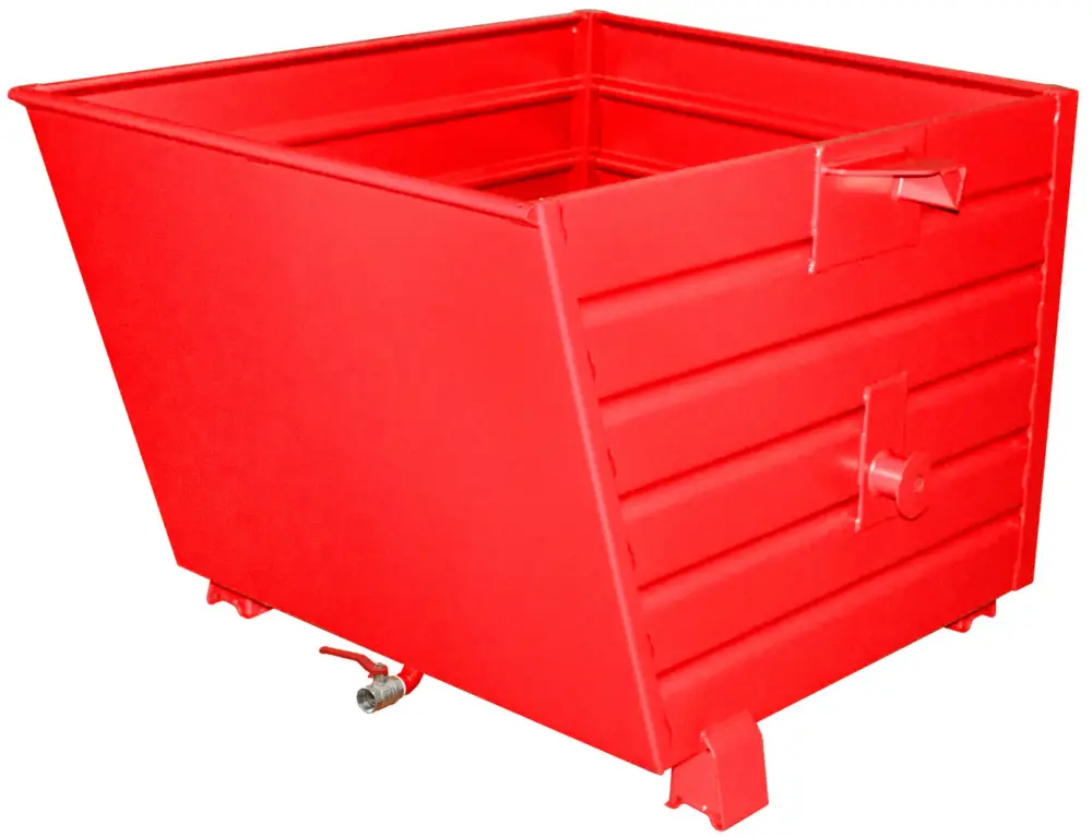 Super-Preis Bauer Späne-Stapelkippbehälter BSL-90 - RAL 3000