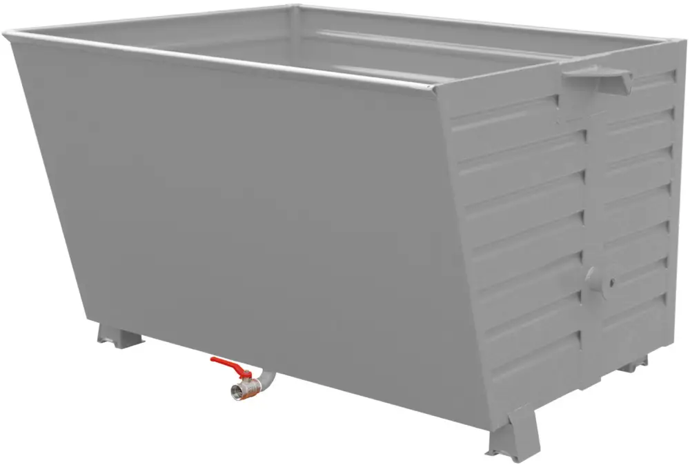Bauer Späne-Stapelkippbehälter BSL-150 - RAL 7005 Meistverkauft