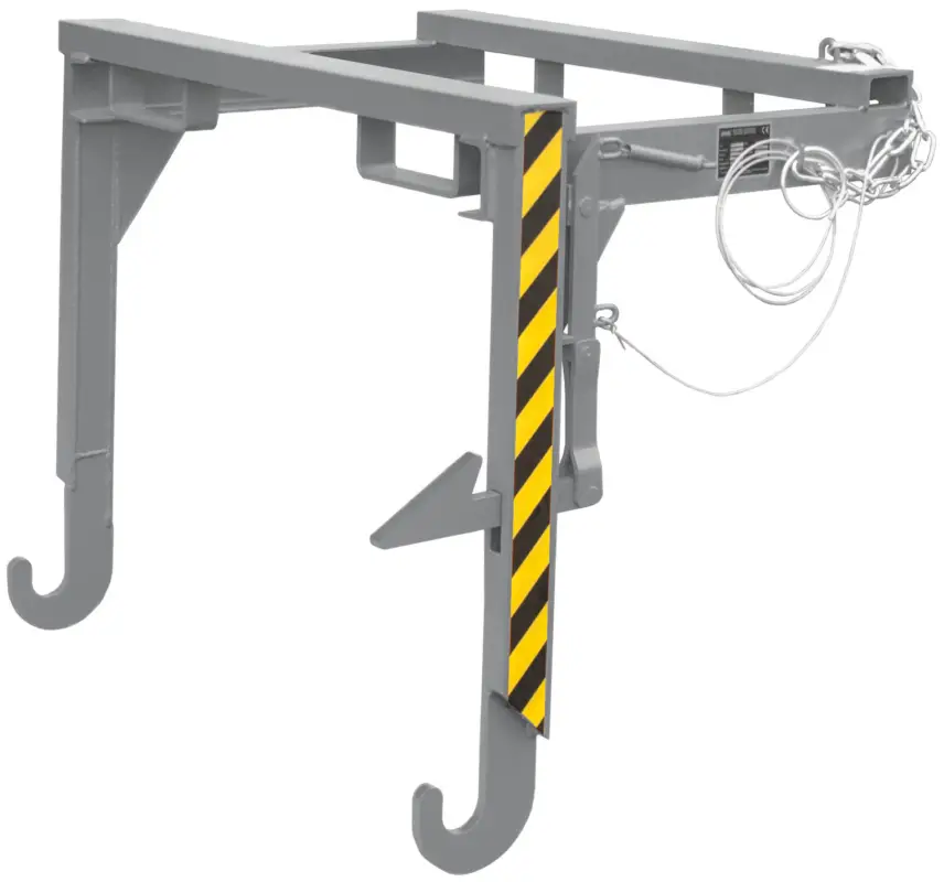 Bauer Stapelkippbehälter Traverse BST-90 - RAL 7005 Preis Gesenkt