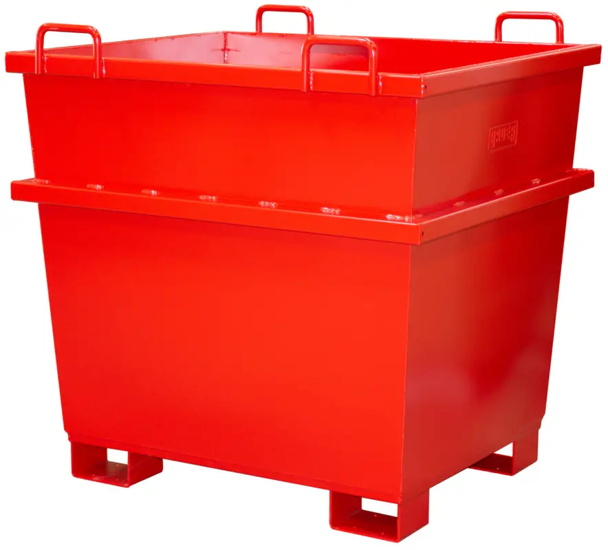Bauer Stapelcontainer UC-1000 - RAL 3000 Solange Der Vorrat Reicht