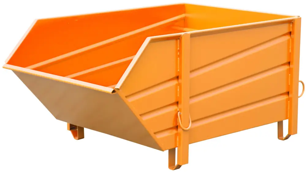 Bauer Baustoffbehälter BBP-100 - RAL 2000 Ausverkauf