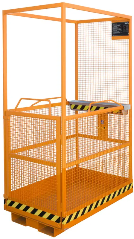 Zertifiziert Bauer Arbeitskorb MB-A L - RAL 2000