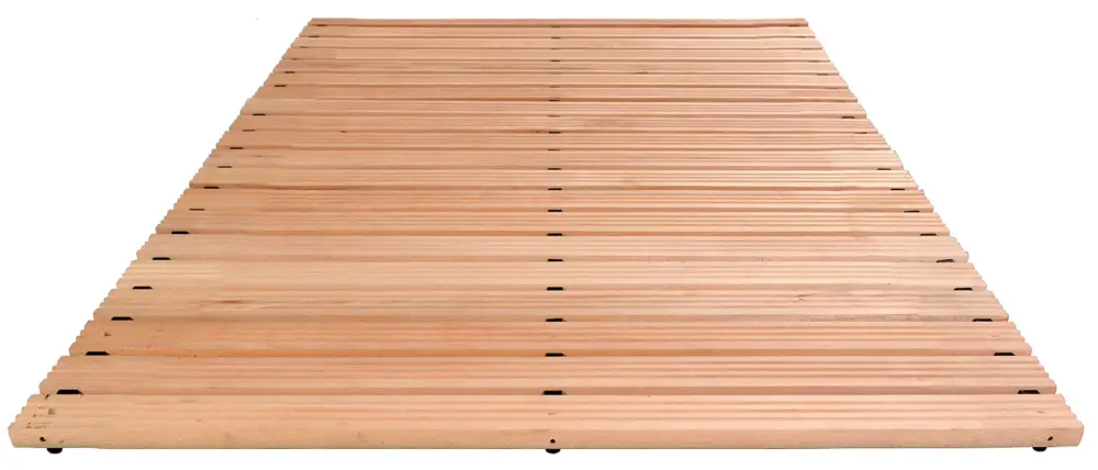 Nur Für Kurze Zeit Miltex Arbeitsplatzmatte Yoga Holzrost Typ B natur - 1200 mm Breite je lfm