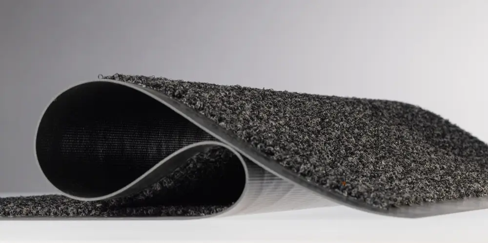 Neue Kollektion Miltex Schmutzfangmatte Eazycare Curl schwarz - 900 x 600 x 8 mm