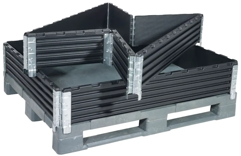 KIGA Paletten-Aufsatzrahmen - 1200 x 1000 x 215 mm PK - VPE 5 Rabatt
