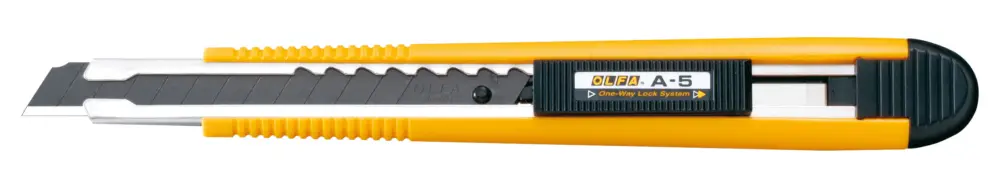 Letzte Chance OLFA Cuttermesser Industrie A5 - 9 mm - VE 6 Stück