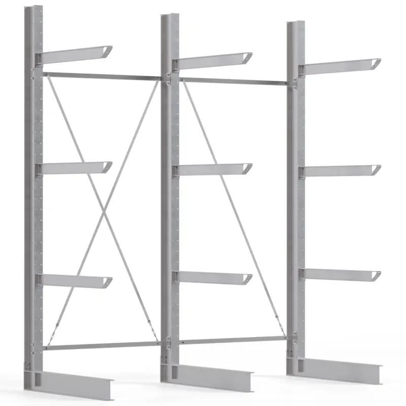 Regalwerk KARL HEAVY 1950 Kragarmregal einseitig Komplettset 3500 x 3000 x 1200 mm Schnäppchen