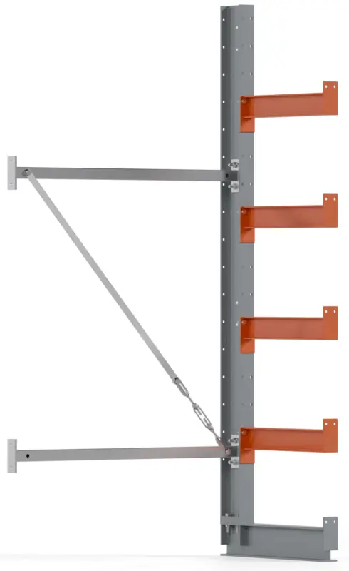 Regalwerk KARL BASIC 2150 Kragarmregal einseitig Anbaufeld 2000 x 1000 x 500 mm Preis Gesenkt