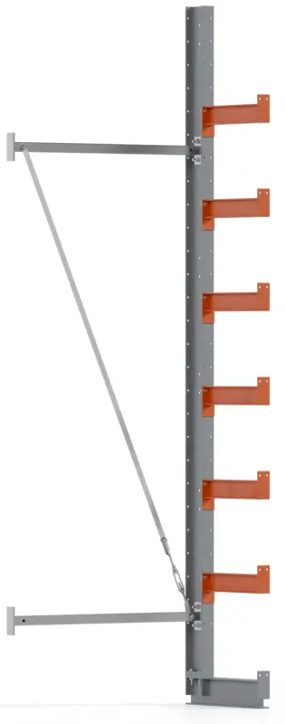 Regalwerk KARL BASIC 2250 Kragarmregal einseitig Anbaufeld 3000 x 1000 x 400 mm Sofort Bestellen