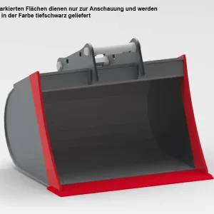 Bestpreis Petry Tieflöffel ohne Zähne - BG5 SYM03 - 800 mm