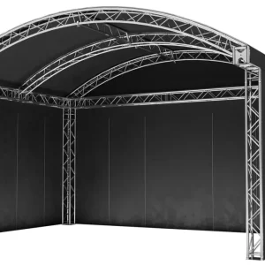 Expressversand Global Truss Rundbogenbühne Arch Roof - 6 x 4 m