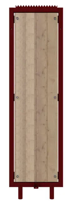 Schake Hochsicherheitszaun Typ Captus Holz - 0,70 x 2,40 m Abverkauf