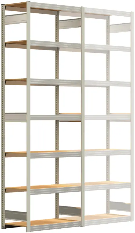 Direkt Vom Hersteller Regalwerk BERT Großfachregal 250 7 Grundfeld 3000 x 1005 x 500 mm - RAL 7035