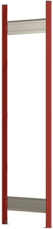 Günstig Regalwerk BERT Lagerregal Regal-Rahmen 2000 x 600 mm - RAL 3000