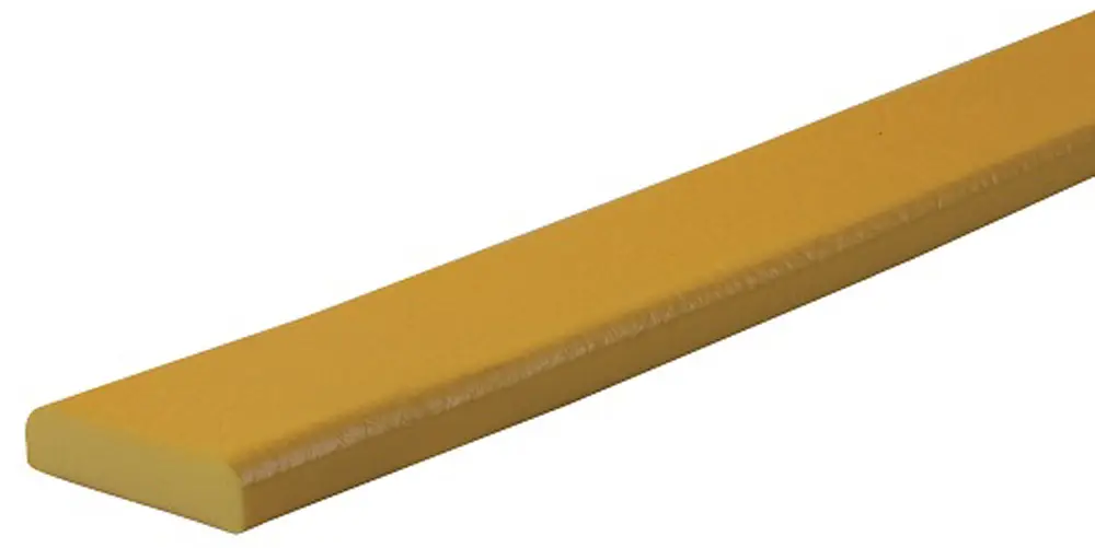 Knuffi Wandschutz Profil Typ F 40 x 11 mm gelb PU - 5,00 m Standard Solange Der Vorrat Reicht