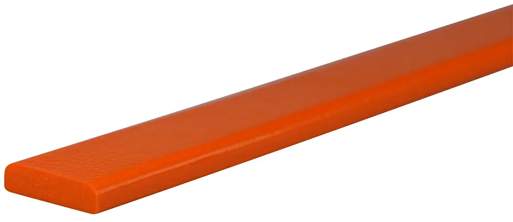 Online Kaufen Knuffi Wandschutz Profil Typ F 40 x 11 mm orange PU - 1,00 m Standard