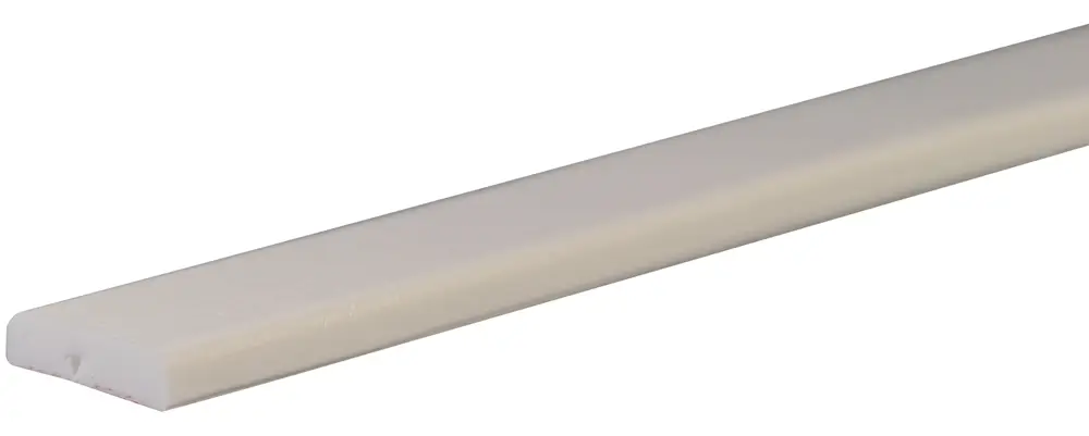 Knuffi Wandschutz Profil Typ F 40 x 11 mm weiß PU - 1,00 m Standard Angebot