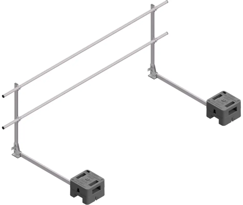 Hymer HYGHTS Flachdach Geländersystem starr mit langem Ausleger - 3,00 m Neu Im Sortiment