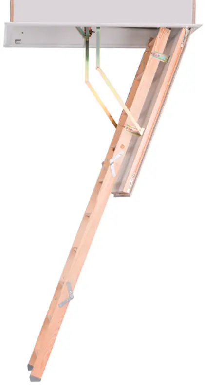 Roto Bodentreppe Holz Quadro 3 Raumhöhe 240 - 288 cm Rohbaumaß 120 x 70 cm Top-Preis