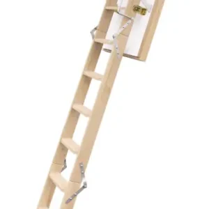 Roto Bodentreppe Holz Cadet 3 Norm Raumhöhe 220 - 288 cm Rohbaumaß 140 x 70 cm Highlight