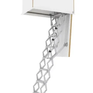 Neue Kollektion Roto Dachlukentreppe Scherentreppe Aluminium Exklusiv Raumhöhe 220 - 309 cm Rohbaumaß 120 x 70 cm