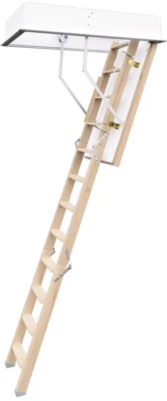 Roto Brandschutz Bodentreppe Holz profiLine EI2 30 Raumhöhe 234 - 276 cm Rohbaumaß 130 x 70 cm Saisonangebot