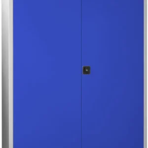 Beliebt Pavoy Flügeltürenschrank mit Vollblechtüren 1950 x 1500 x 400 mm - 4 Fachböden verzinkt - RAL 7035 5010