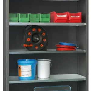 Bestseller Pavoy Regalschrank 1950 x 1200 x 500 mm - 4 Fachböden verzinkt - RAL 7016