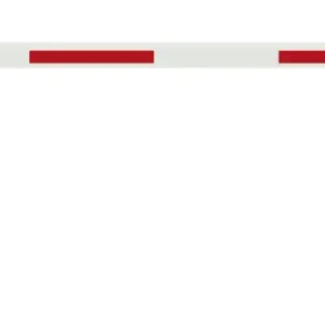 Mannus Drehschranke WES 125 rot weiß mit Sperrbalken 1,50 m - mit Profilzylinder Preisreduziert